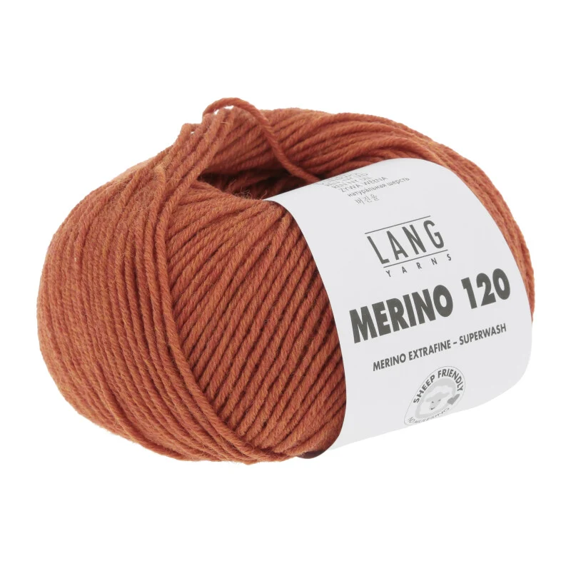 laine mérinos 120 mélangée de Lang Yarns