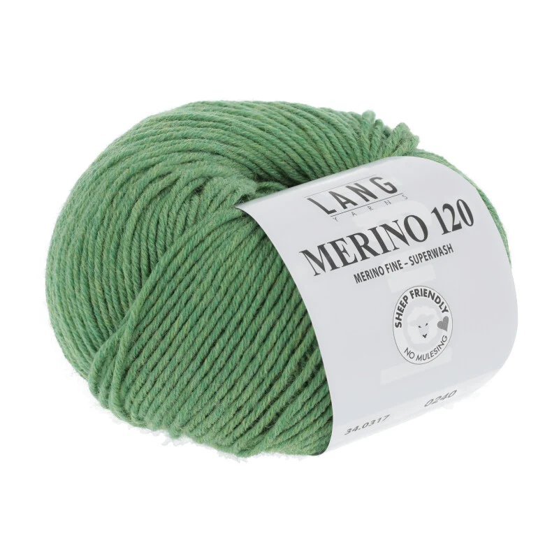 laine mérinos 120 mélangée de Lang Yarns