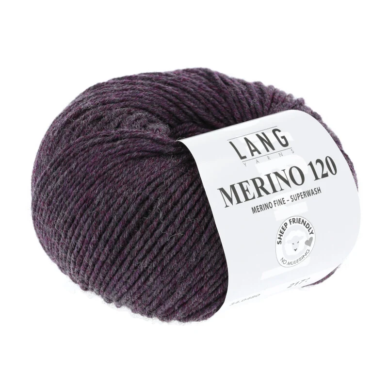 laine mérinos 120 mélangée de Lang Yarns