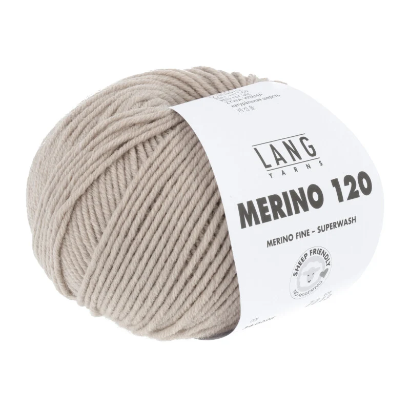 laine mérinos 120 mélangée de Lang Yarns