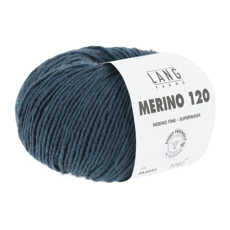 laine mérinos 120 mélangée de Lang Yarns