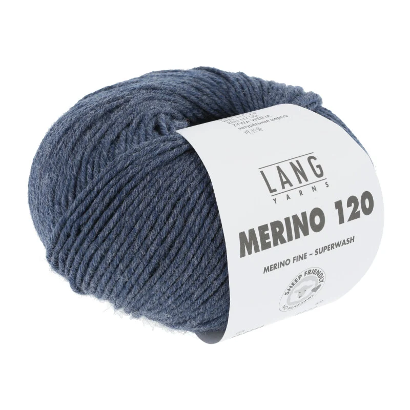 laine mérinos 120 mélangée de Lang Yarns