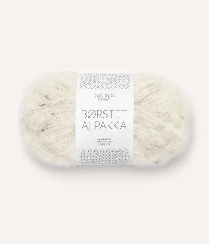 sandnes garn borstet alpakka