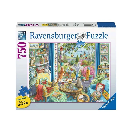 The bird Watchers 750 pc Large format Puzzle