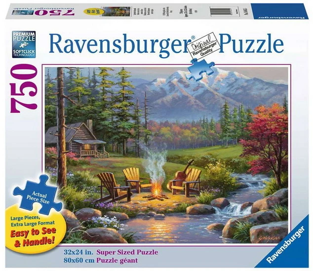 Riverside Livingroom 750 pc Large format Puzzle