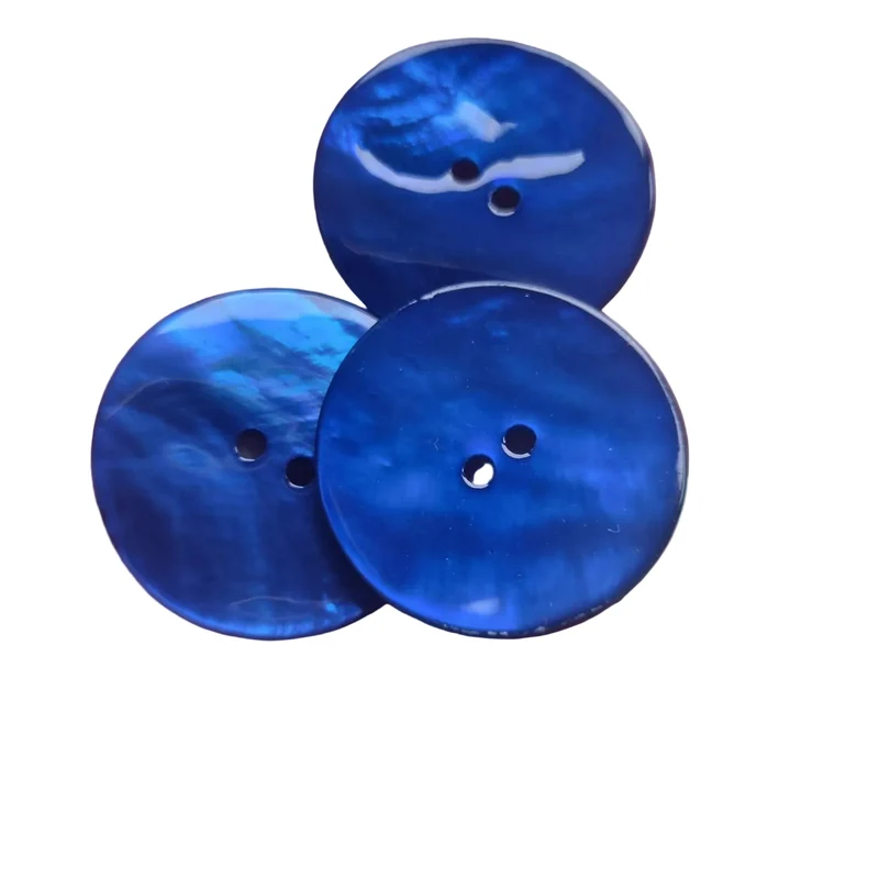 Bouton en Nacre Agoya – – 2 Trous – 15 mm 18 mm 22 mm 27 mm 35 mm– Brillant et Naturel