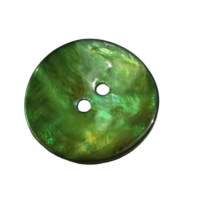 Bouton en Nacre Agoya – – 2 Trous – 15 mm 18 mm 22 mm 27 mm 35 mm– Brillant et Naturel