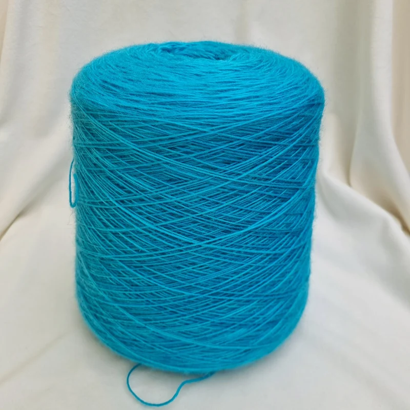 Fil Mérinos 100% – Fabriqué en Italie – couleur turquoise - 50g (~190 m)