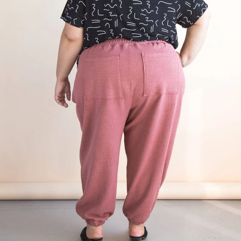 PATRON DE COUTURE PDF | Jogging Plateau | Closet Core | BILINGUE (FR / EN)