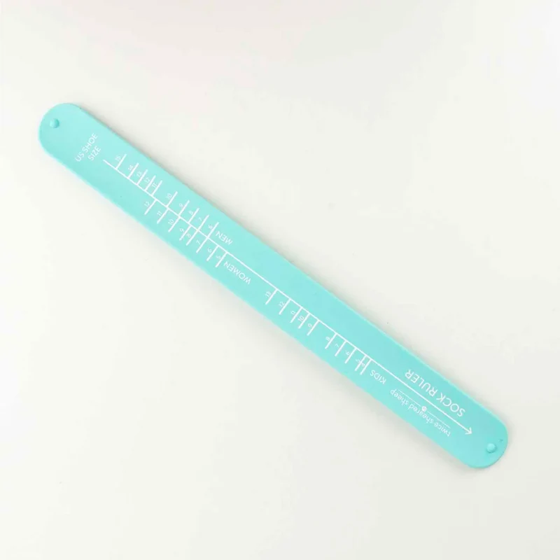 Sock Ruler Flexible - Twice Sheared Sheep