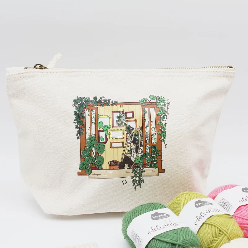 Pochette Succulentes - Lili Comme Tout x Atelier Valine
