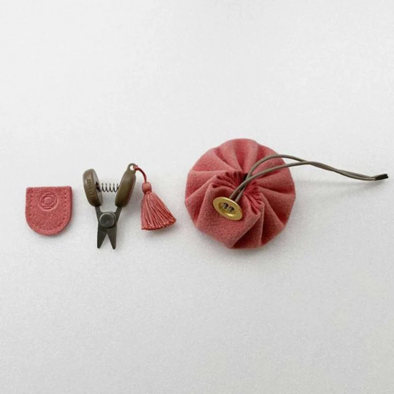 Mini Ciseaux Seki et Bourse en cuir - Cohana