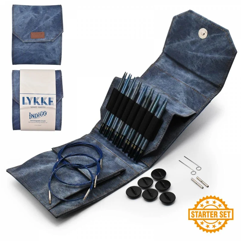 lykke ensemble 12,5 cm (5") ensemble de démarrage indigo