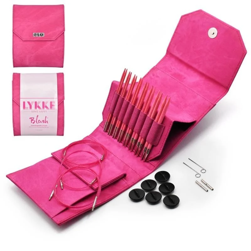 lykke ensemble 12,5 cm (5") kit de démarrage blush fuchsia