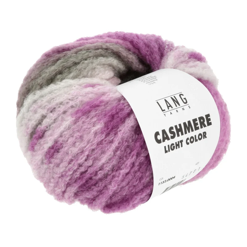 fils longs cashmere couleur claire