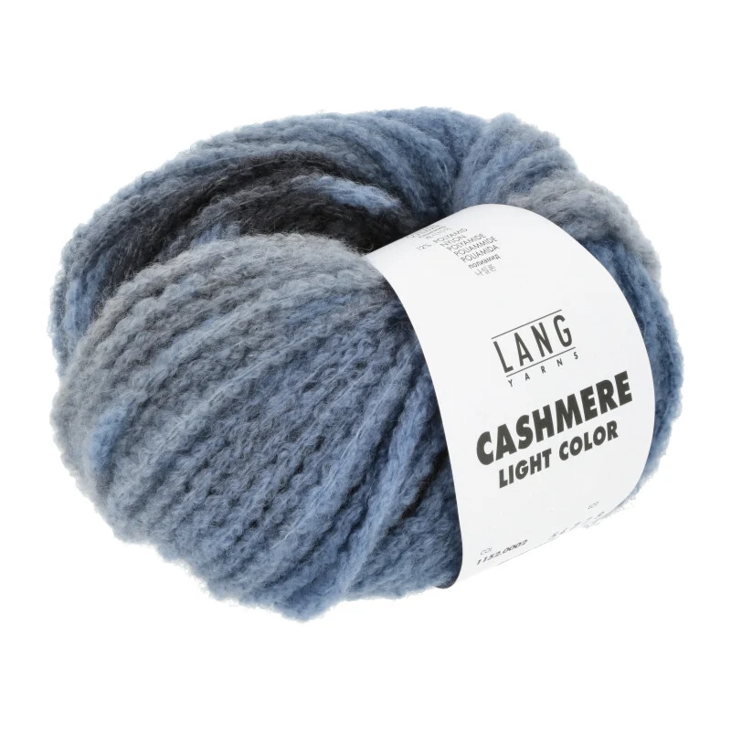 fils longs cashmere couleur claire