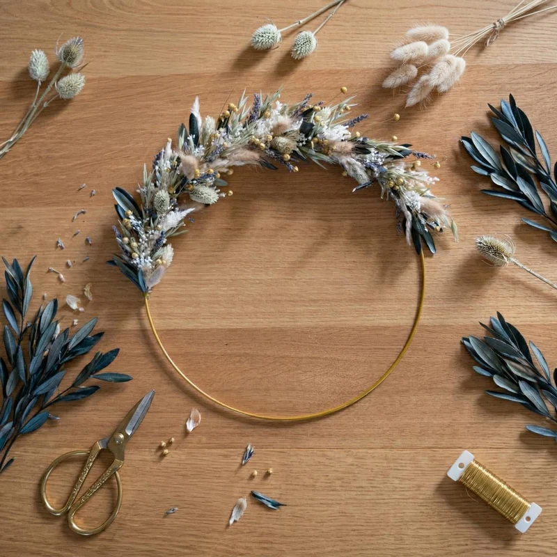 Kit diy couronne murale Lombok