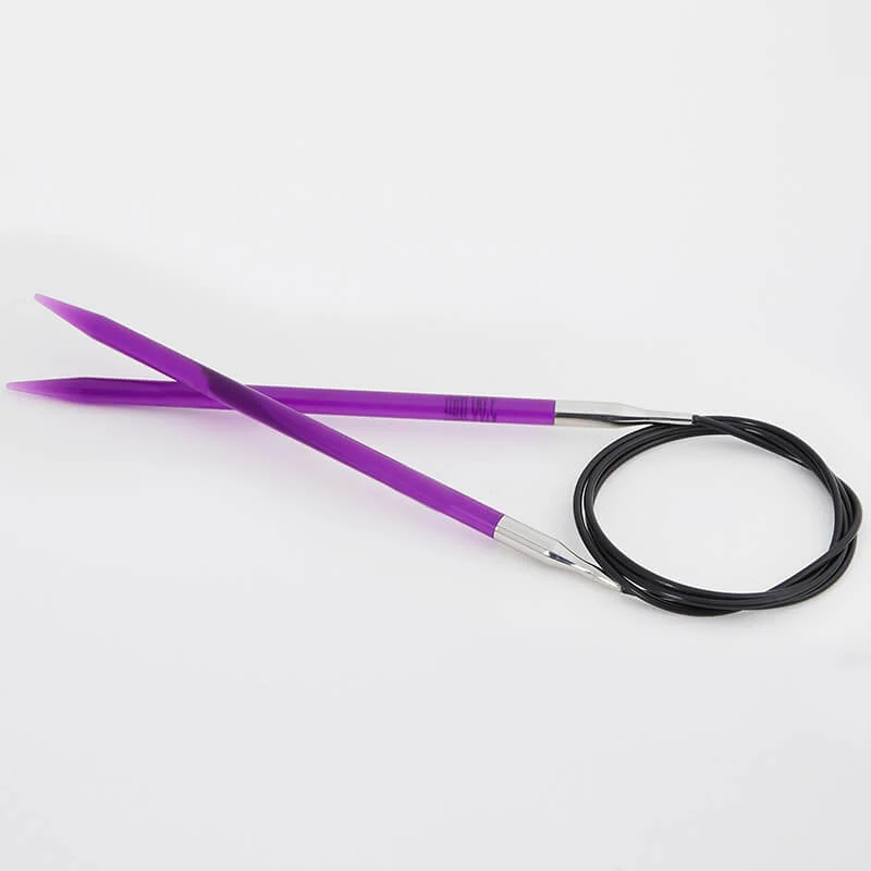 KnitPro Aiguille à tricoter : Circulaire, Fixe, "Trendz" : 80cm (32'')