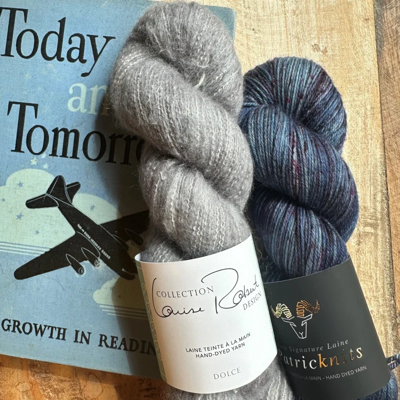 California Sky Shawl - Knitting pattern and knitting kits