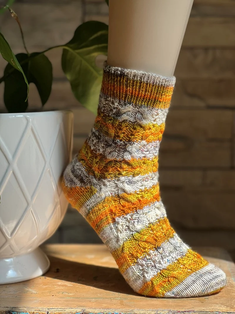 Harry & Sally Socks - Knitting pattern and knitting kits
