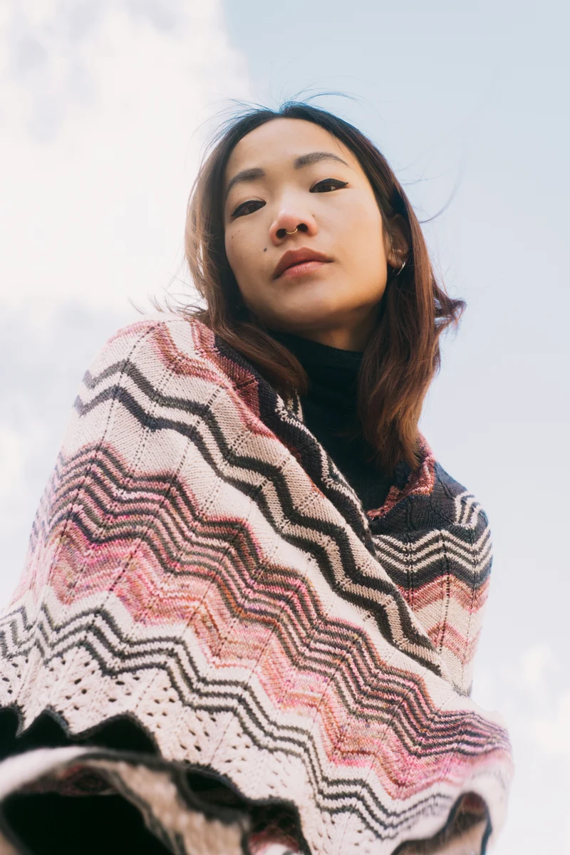 Venus Shawl - Knitting pattern and knitting kits