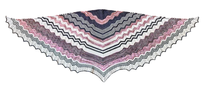 Venus Shawl - Knitting pattern and knitting kits