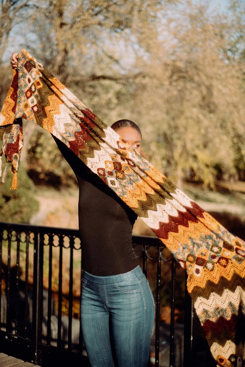 Ziggy Interrupted shawl | Knitting kit