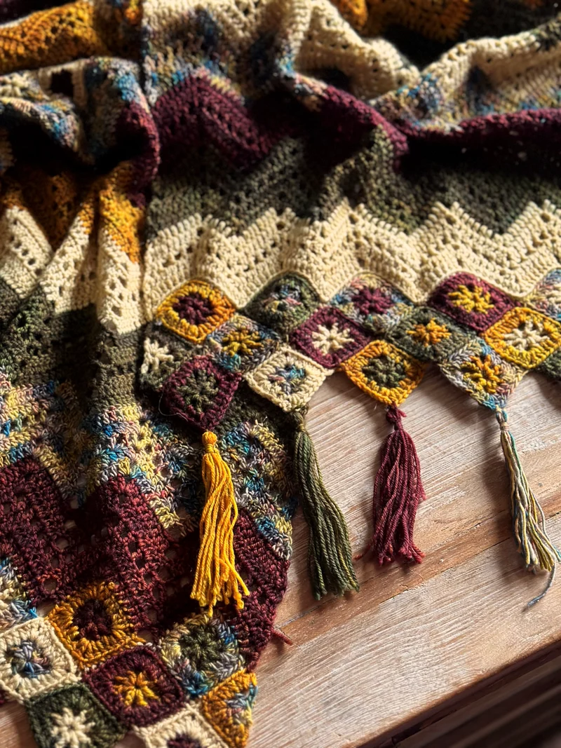 Ziggy Interrupted shawl | Knitting kit