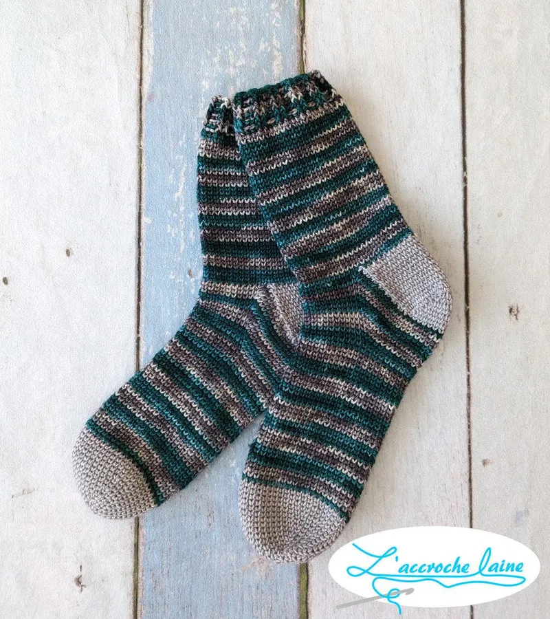 Simplement bas Socks CAL | Crochet kit