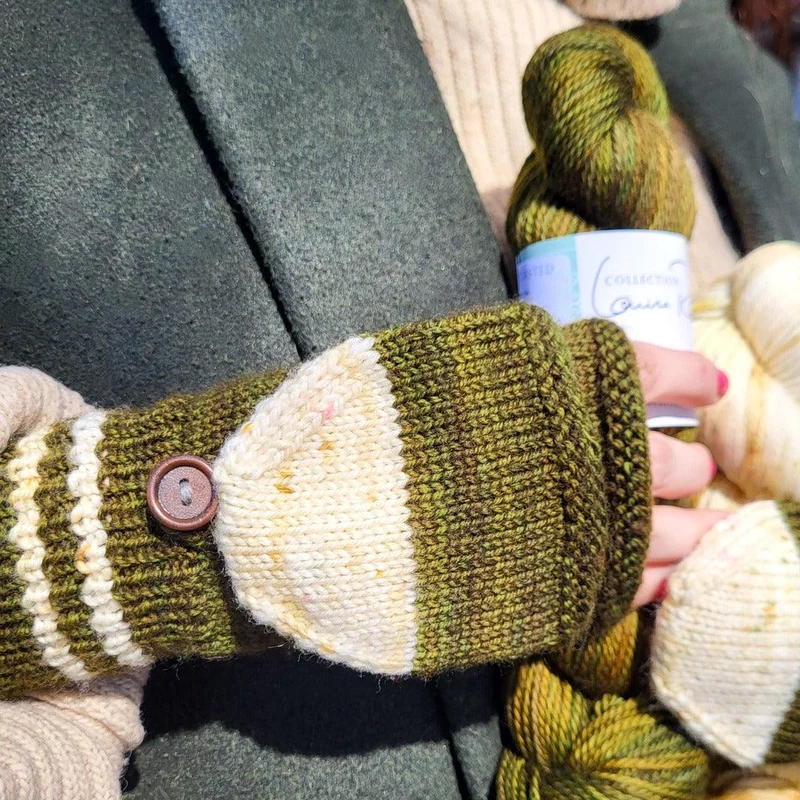 Sock Mittens - knitting pattern and knitting kits