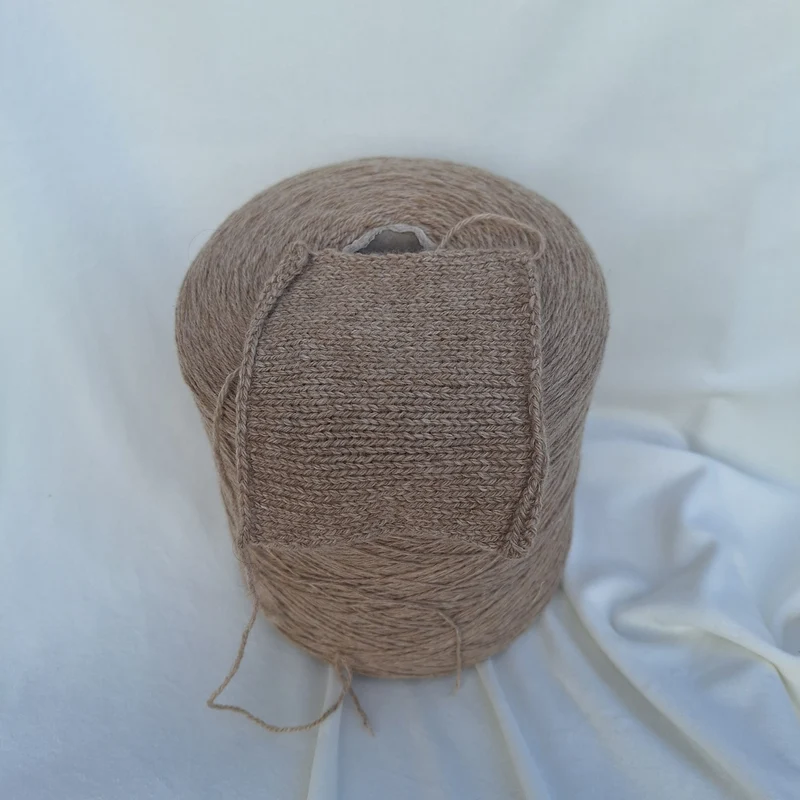 Fil "Himalaya " – Yak, Laine, Cachemire & Soie – - couleur Mocco - 100g