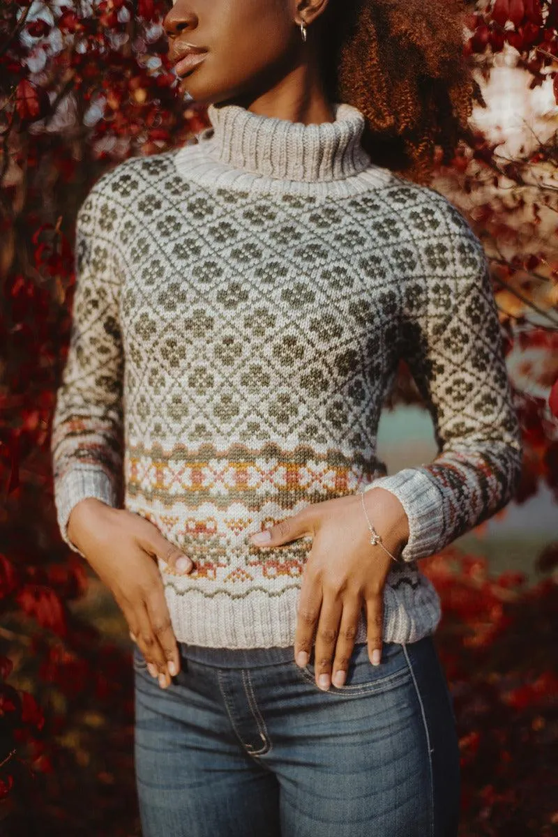 Alma Pullover - Knitting pattern and knitting kits