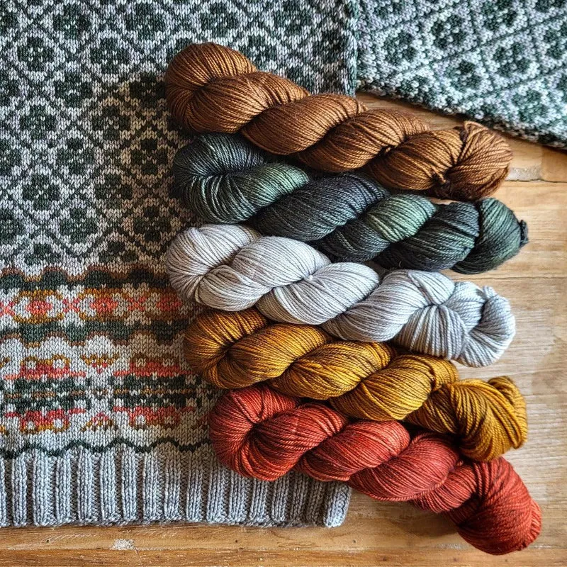 Alma Pullover - Knitting pattern and knitting kits