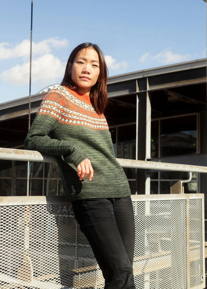 Lighthouse Keeper Pullover - Knitting pattern and knitting kits