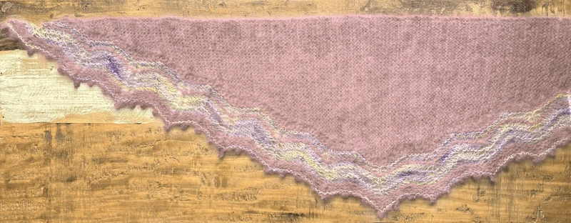 Ripples Shawl - Knitting pattern