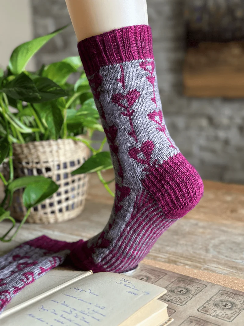 Key to my Heart Socks | Knitting kit