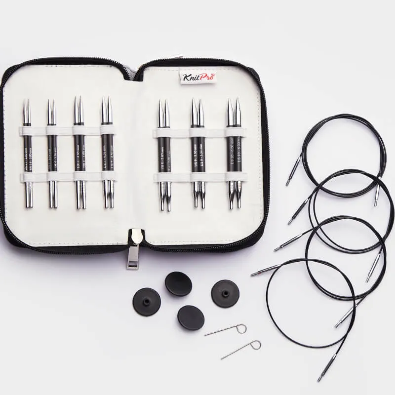 knit pro coffret spécial karbonz de luxe
