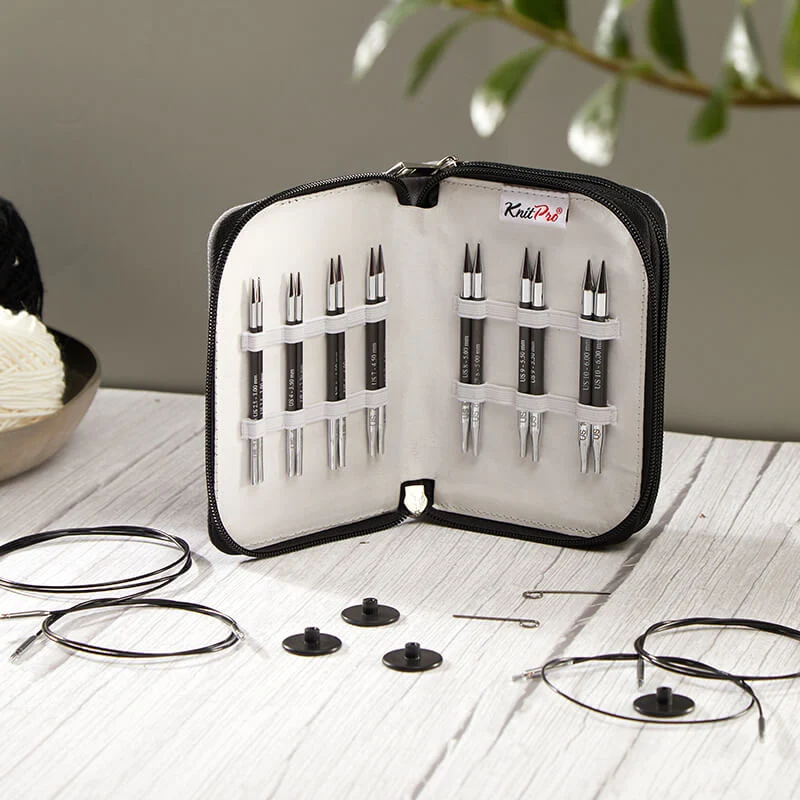 knit pro coffret spécial karbonz de luxe
