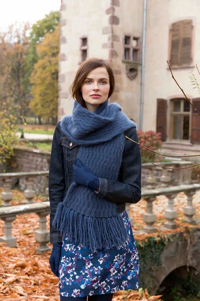 fils longs cashmere lumière
