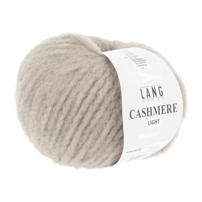 fils longs cashmere lumière