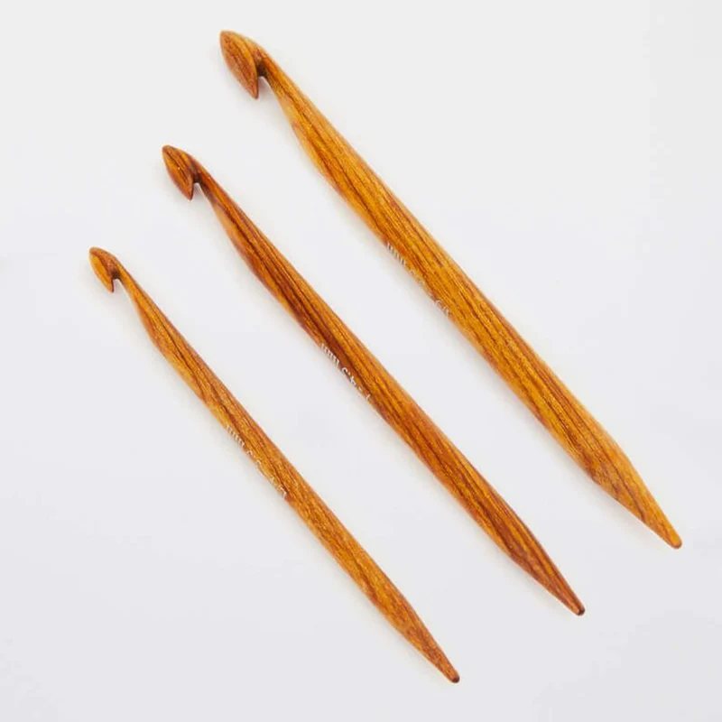 Crochets SOS en bois - Knit Pro