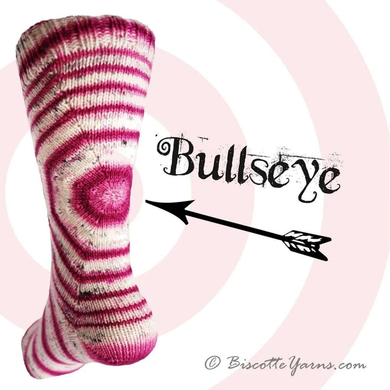 Bullseye socks | Knitting kit