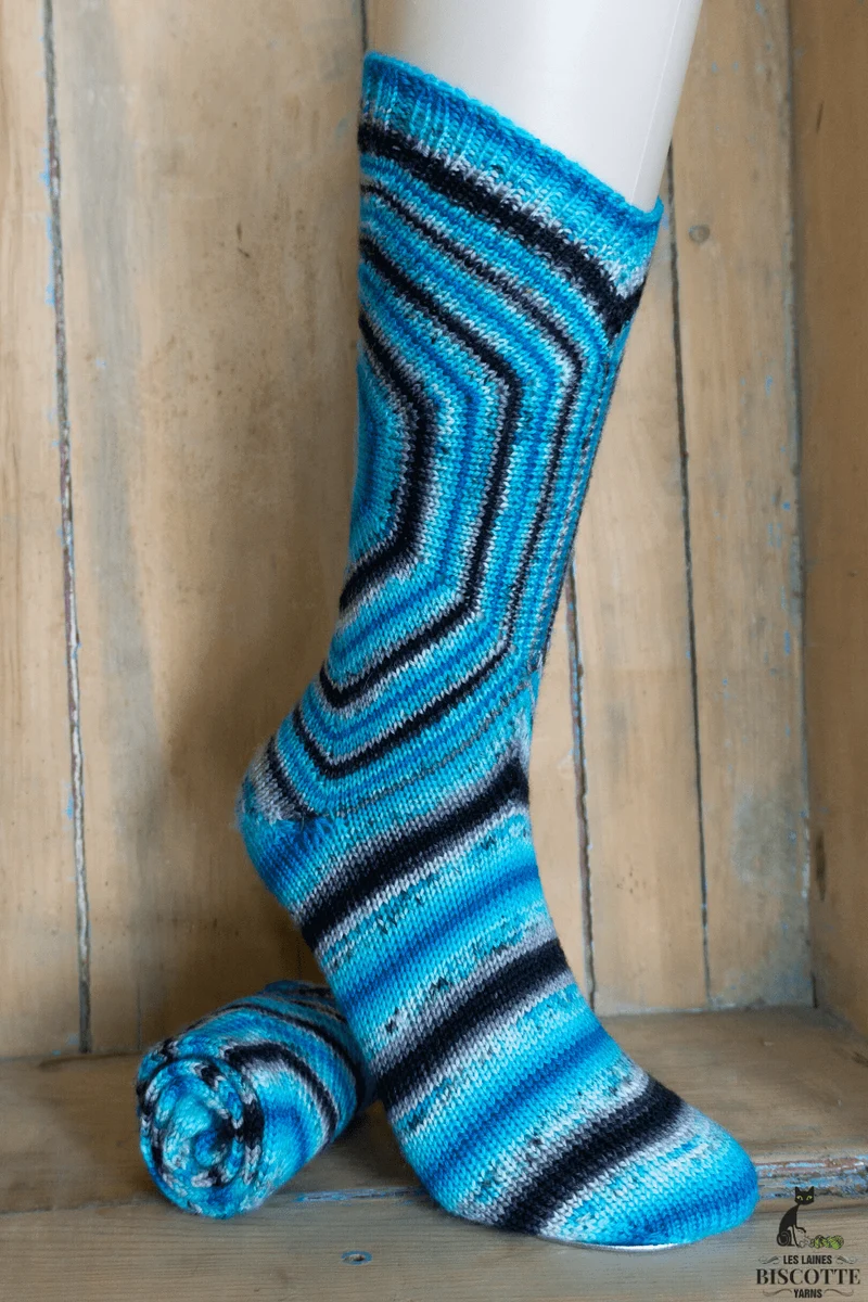 Bullseyes Socks - Knitting pattern