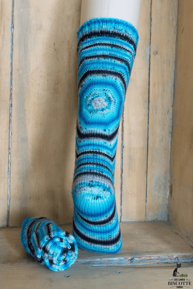 Bullseyes Socks - Knitting pattern