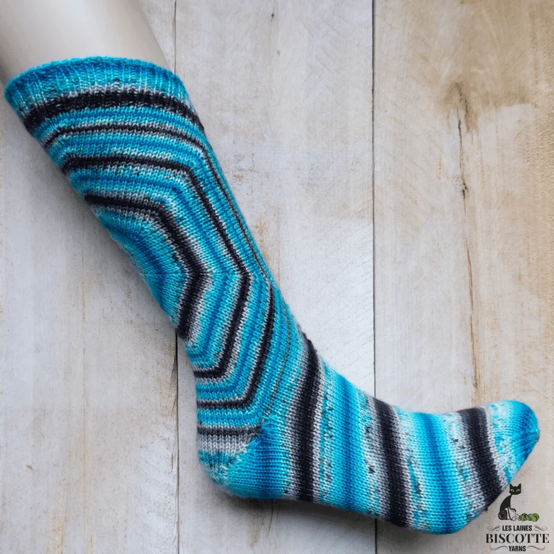 Bullseyes Socks - Knitting pattern