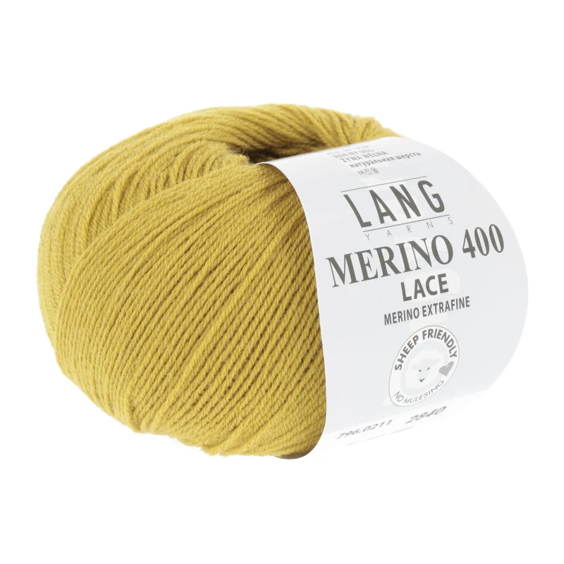fils lang mérinos 400 dentelle