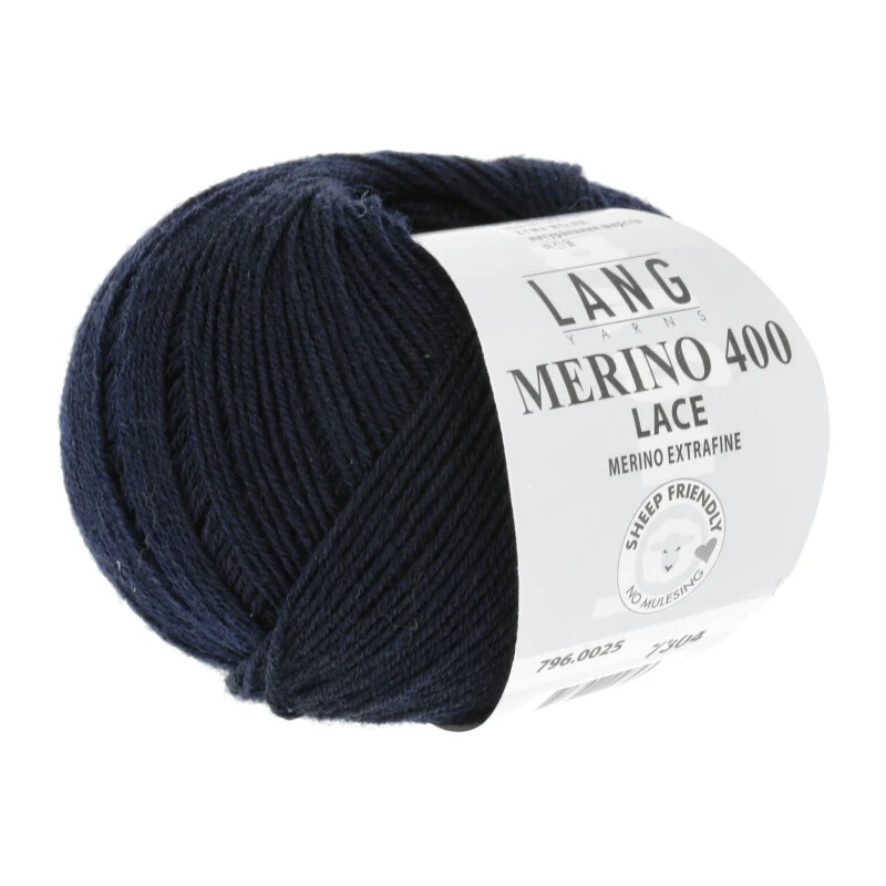 fils lang mérinos 400 dentelle