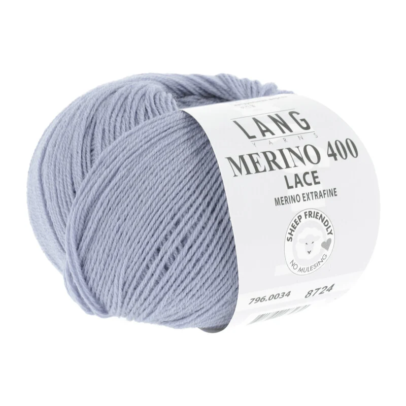 fils lang mérinos 400 dentelle