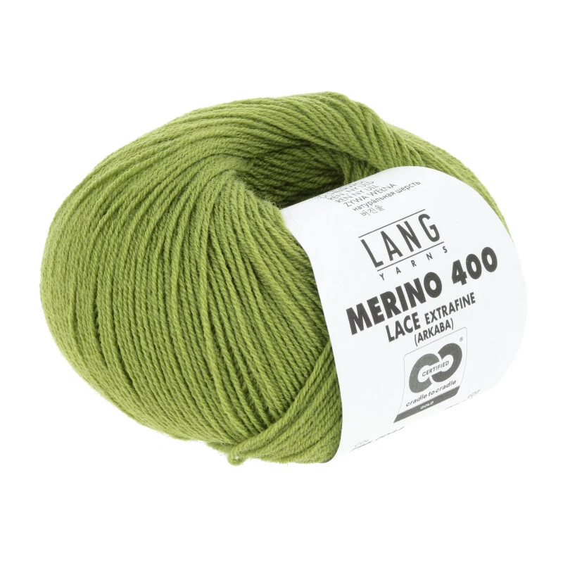 fils lang mérinos 400 dentelle