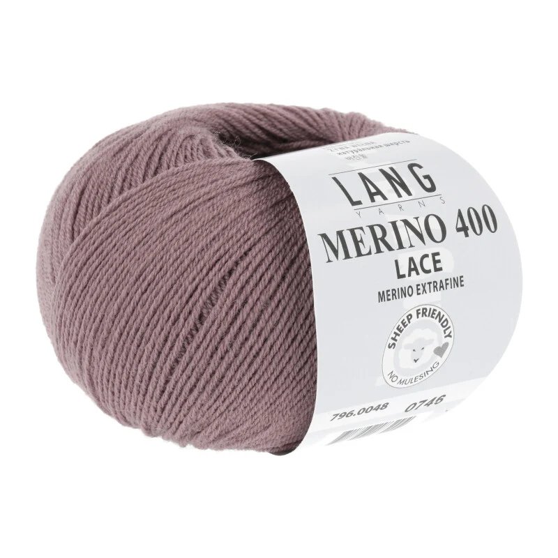 fils lang mérinos 400 dentelle